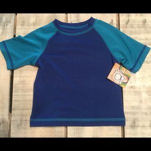Op Infant Boys Royal Blue Swim Rashguard Shirt 0-3